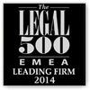Legal 500 EMEA Leading Firm 2014