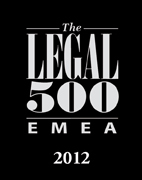 Legal 500 EMEA 2012