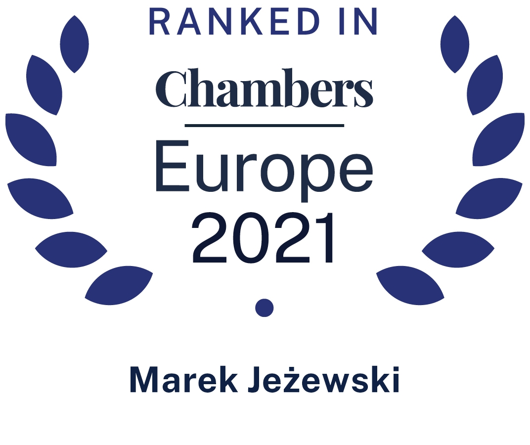 Chambers Europe 2021 Marek Jeżewski
