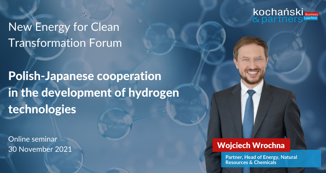 New Energy for Clean Transformation Forum: Polish-Japanese cooperation in the development of hydrogen technologies