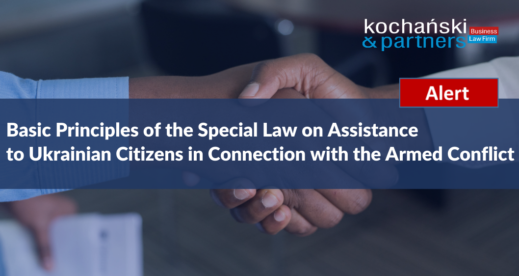Alert: Basic Principles of the Special Law on Assistance to Ukrainian Citizens in Connection with the Armed Conflict