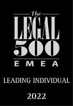 EMEA Legal 500 2022 Leading Individual