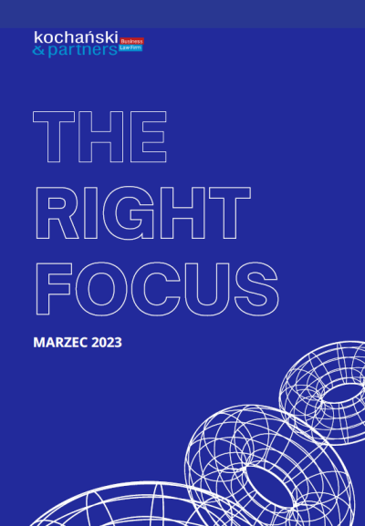 The Right Focus Marzec 2023 Okladka